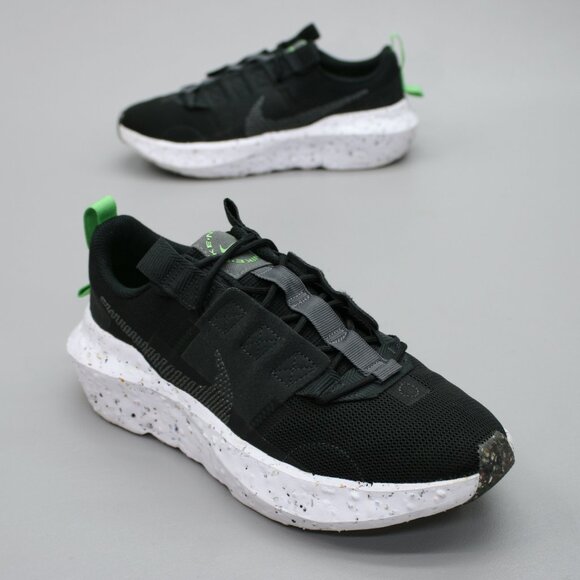 Nike Ladies 8.5 Crater Impact Black White Moon Running Shoes Sneakers CW2386-001 - Picture 1 of 12
